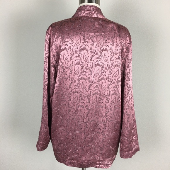 💕Free People Jacquard Paisley Pink Blazer Size Small💕‼️ - Picture 6 of 11